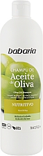 Szampon z oliwą z oliwek - Babaria Nourishing Shampoo With Olive Oil — Zdjęcie N3
