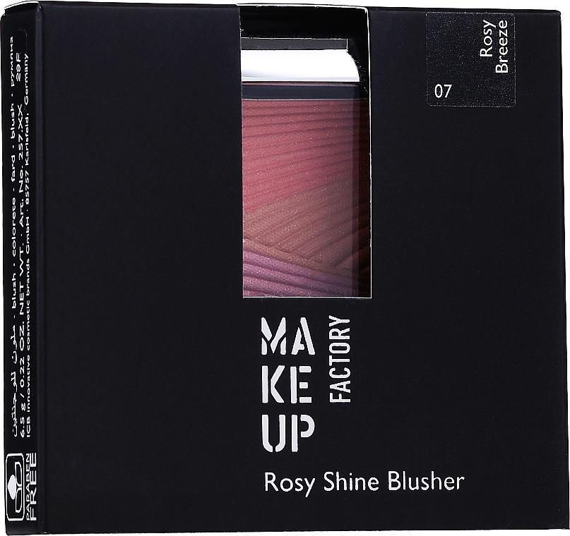 Róż do policzków - Make Up Factory Rosy Shine Blusher  — Zdjęcie N2