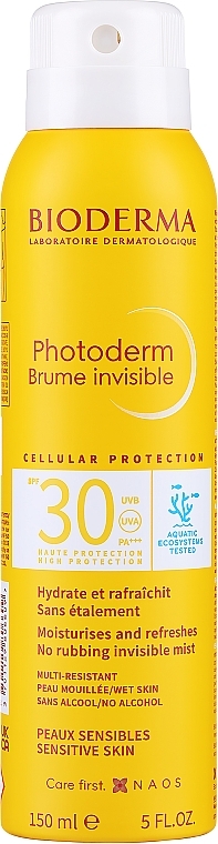 Spray z filtrem przeciwsłonecznym do ciała i twarzy - Bioderma Photoderm Sun Mist SPF 30 — Zdjęcie N1