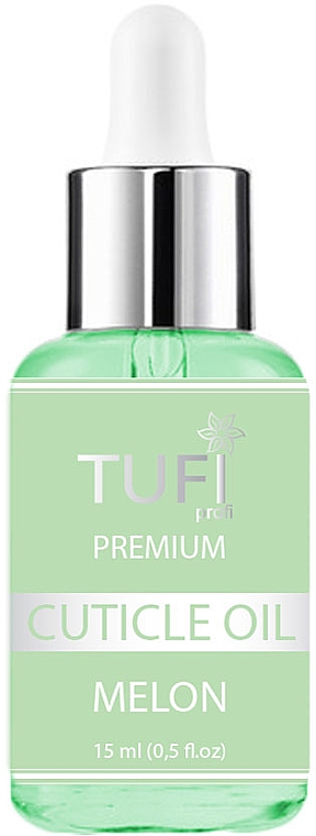 Olejek do skórek Melon - Tufi Profi Premium Cuticle Oil Melon — Zdjęcie N1