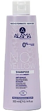 Szampon tonizujący do włosów blond i farbowanych - Alama No Yellow Shampoo — Zdjęcie N1