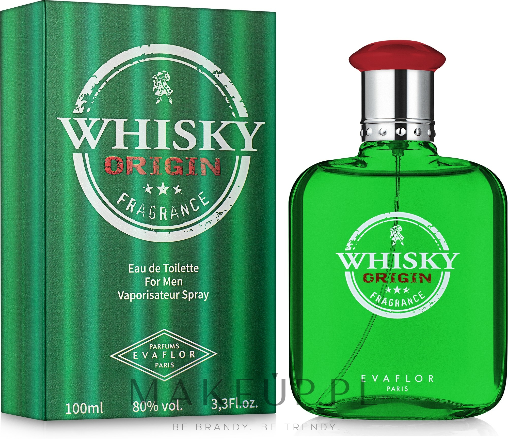Evaflor Whisky Origin - Woda toaletowa dla mężczyzn — Zdjęcie 100 ml