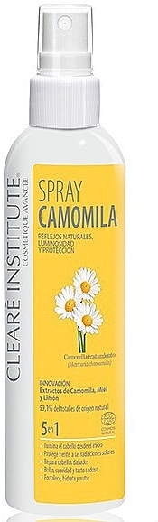 Rumiankowy spray do włosów 5 w 1 - Clearé Institute Camomile Spray — Zdjęcie N1