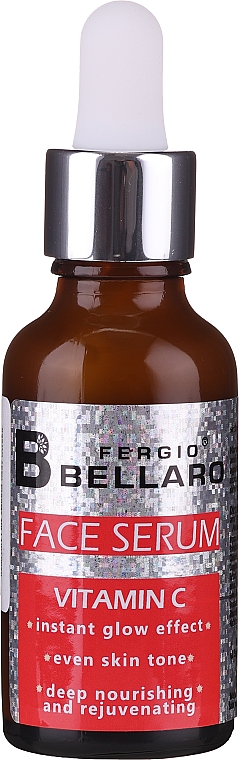 Rozświetlające serum do twarzy z witaminą C - Fergio Bellaro Face Serum Vitamin C