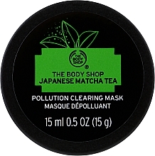 Oczyszczająca maska do twarzy z herbatą matcha - The Body Shop Japanese Matcha Tea Pollution Clearing Mask — Zdjęcie N1