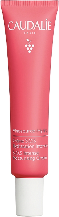 Intensywnie nawilżający krem do twarzy - Caudalie Vinosource-Hydra S.O.S Intense Moisturizing Cream Tube — Zdjęcie N1