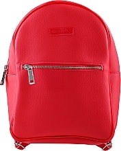 Czerwony plecak Sleek and Chic (28 x 23 x 9 cm) - MAKEUP — Zdjęcie N1