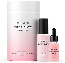 Kup Zestaw do twarzy - Tan-Luxe Super Glow Night Repair Set (elixir/30ml + f/oil/15ml)