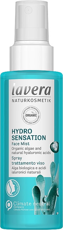 Nawilżająca mgiełka do twarzy - Lavera Hydro Sensation Face Mist — Zdjęcie N1