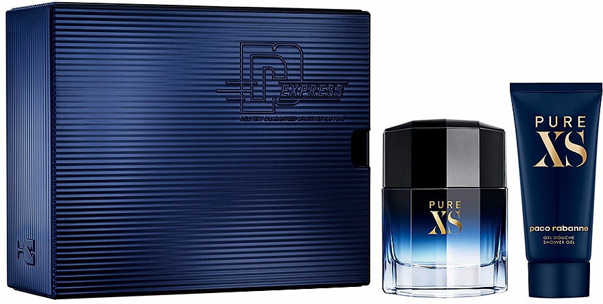 Paco Rabanne Pure XS Gift Set - Zestaw (edt/50ml + sh/gel/100ml) — Zdjęcie N1