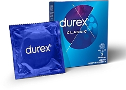 PRZECENA! Prezerwatywy klasyczne, 3 szt. - Durex Classic  * — Zdjęcie N2