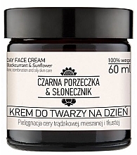 PRZECENA! Naturalny krem wygładzający do twarzy na dzień - Nova Kosmetyki Czarna porzeczka & Słonecznik * — Zdjęcie N1