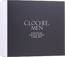 Kup Zestaw dla mężczyzn - Clochee Men Facial & Body Skin Care Set (f/cr 50 ml + sh/gel 250 ml + bag)
