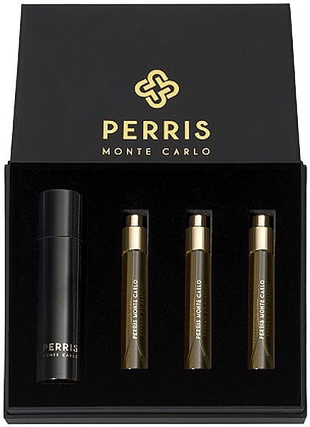 Perris Monte Carlo Absolue d’Osmanthe - Zestaw (perfume/4x7,5ml + perfume case) — Zdjęcie N1