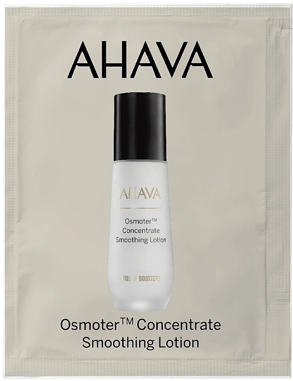 Wygładzający balsam do twarzy - Ahava Osmoter Concentrate Smoothing Lotion (próbka) — Zdjęcie N1