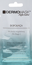 Kup Złuszczająca maska ​​​​na noc odbudowująca wierzchnią warstwę skóry - L'Biotica Dermoask Night Active Exfoliation