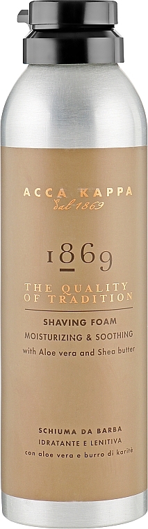 Pianka do golenia - Acca Kappa 1869 Shaving Foam — Zdjęcie N3
