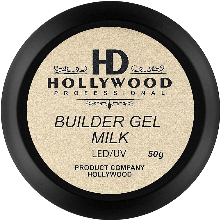 Żel budujący do paznokci - HD Hollywood Builder Gel Milk — Zdjęcie N3