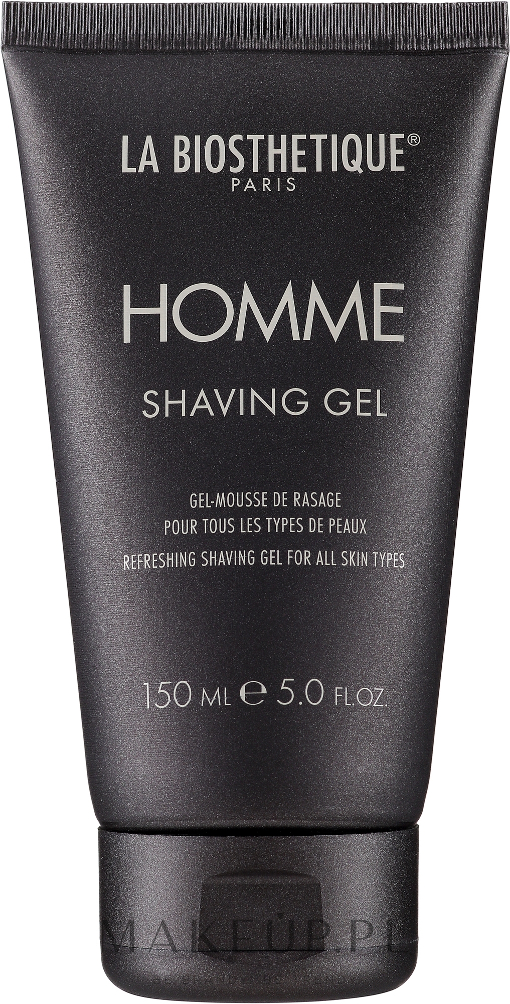 Żel do golenia do wszystkich rodzajów skóry - La Biosthetique Homme Shaving Gel — Zdjęcie 150 ml