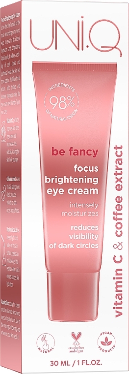 Krem pod oczy - UNI.Q be Fancy Focus Brightening Eye Cream — Zdjęcie N3