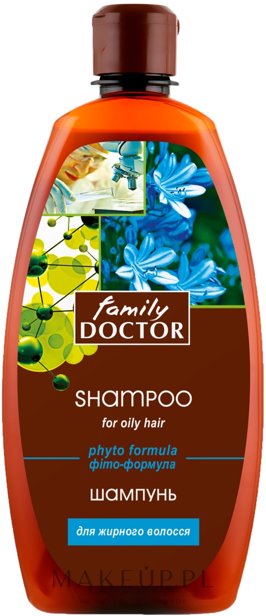 Szampon Phyto-formuła dla włosów tłustych - Family Doctor — Zdjęcie 500 ml