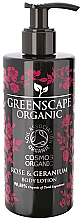 Kup Balsam do ciała Róża i geranium - Greenscape Organic Body Lotion Rose & Geranium