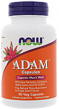 Żelowe kapsułki multiwitaminowe dla mężczyzn - Now Foods Adam Superior Men's Multi Capsules — Zdjęcie N2