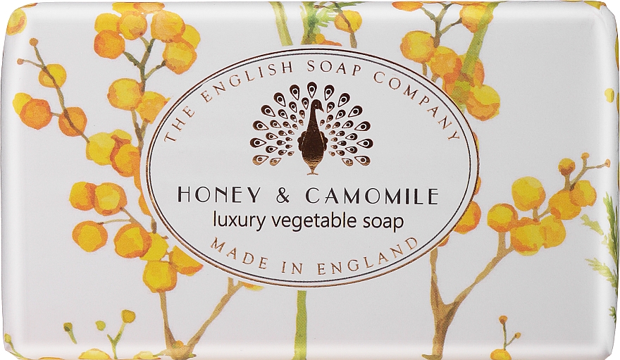Mydło z miodem i rumiankiem - The English Soap Company Vintage Collection Honey & Camomile Soap — Zdjęcie N1