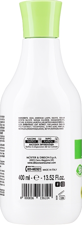 Nawilżający szampon do włosów - Dikson Hair Juice Moisturizing Shampoo — Zdjęcie N2