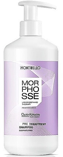 Szampon przygotowujący - Montibello Morphosse Pre-Treatment Shampoo — Zdjęcie N1