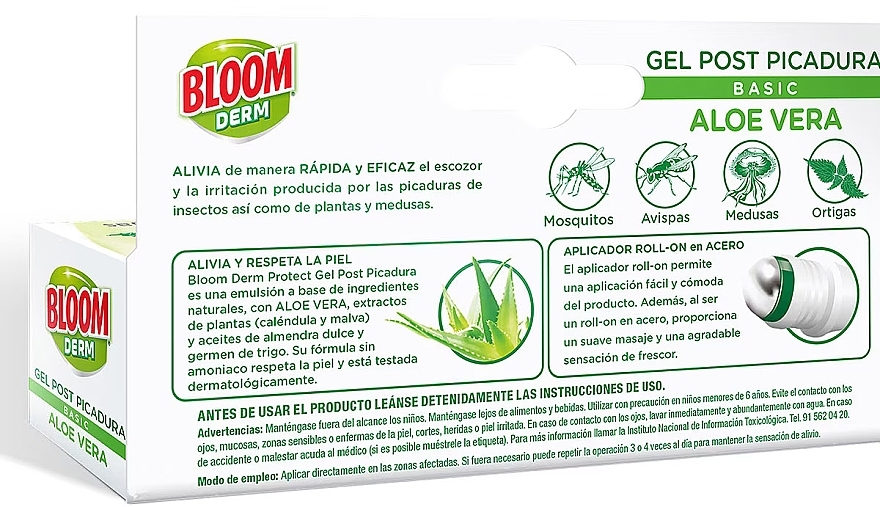 Żel po ukąszeniach owadów - Bloom Derm Gel Post Bite Roll-On — Zdjęcie N2