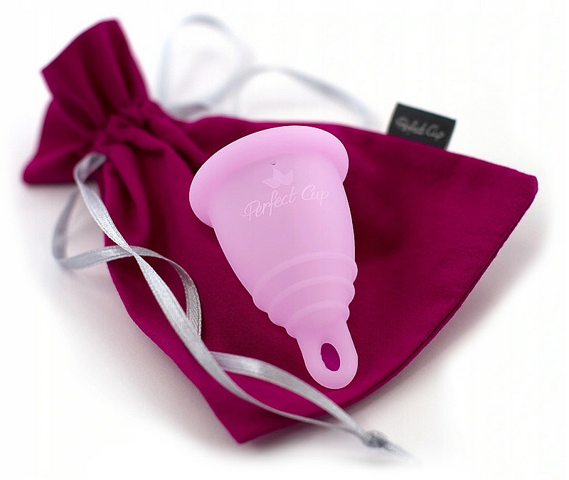 Kubeczek menstruacyjny, różowy, rozmiar S - Perfect Cup  — Zdjęcie N2