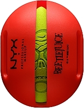 Gąbka do makijażu w etui - NYX Professional Makeup Beetlejuice Shrinker Makeup Sponge & Travel Case — Zdjęcie N2