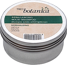 Szampon do włosów w kostce kontrolujący wydzielanie sebum - Trico Botanica Rebelencing Solid Shampoo Normalizing — Zdjęcie N2