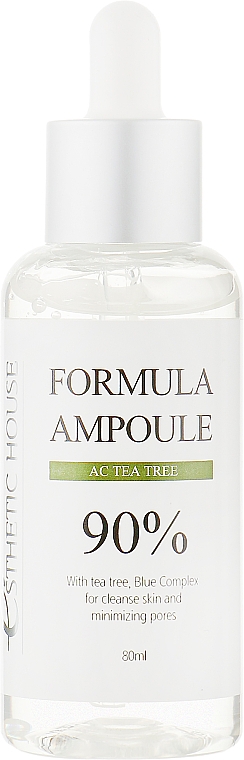 Antyseptyczne serum do twarzy z ekstraktem z drzewa herbacianego - Esthetic House Formula Ampoule AC Tea Tree — Zdjęcie N2
