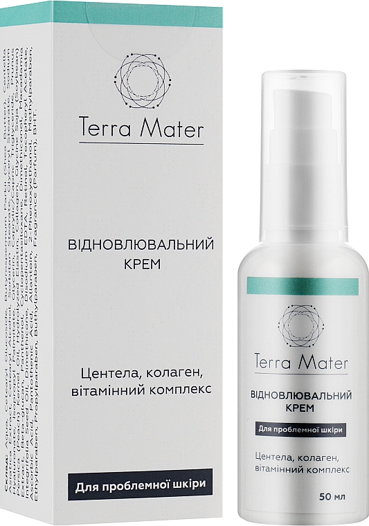 Rewitalizujący krem do twarzy - Terra Mater Repairing Face Cream — Zdjęcie N2