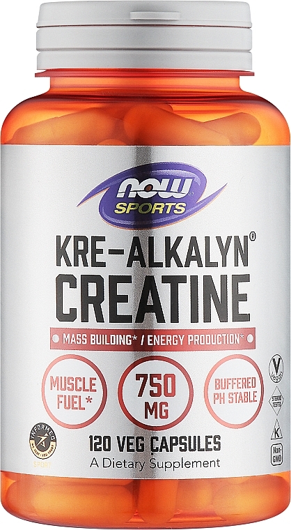 Kreatyna Kre-Alkalyn - Now Foods Kre-Alkalyn Creatine — Zdjęcie N1