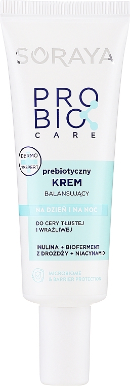 Probiotyczny krem ​​do cery tłustej i wrażliwej - Soraya Probio Care Face Cream — Zdjęcie N1