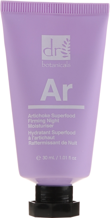 Krem do twarzy na noc - Dr Botanicals Artichoke Superfood Firming Night Moisturiser — Zdjęcie N2