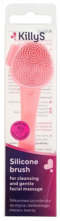 Szczotka silikonowa do twarzy - KillyS Silicone Brush — Zdjęcie N1