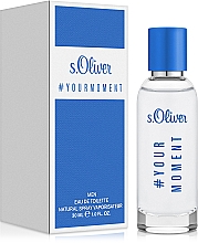 S.Oliver #Your Moment - Woda toaletowa dla mężczyzn — Zdjęcie N2
