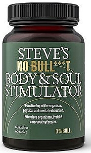 Suplement diety - Steve?s No Bull***t Body & Soul Stimulator Pills — Zdjęcie N1