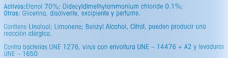 PRZECENA! Środek dezynfekujący - Tulipan Negro Actoner Gel Hidroalcoholico * — Zdjęcie N2