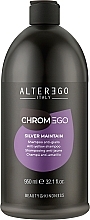 Szampon do włosów blond i siwych - Alter Ego ChromEgo Silver Maintain Shampoo — Zdjęcie N2
