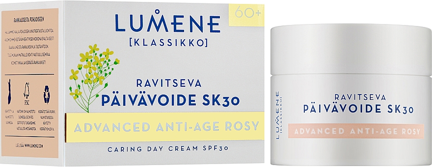 Krem do twarzy na dzień - Lumene Klassikko Advanced Anti-Age Rosy SPF30 — Zdjęcie N2