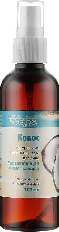 Naturalna woda kwiatowa Kokos - Aasha Herbals — Zdjęcie N1