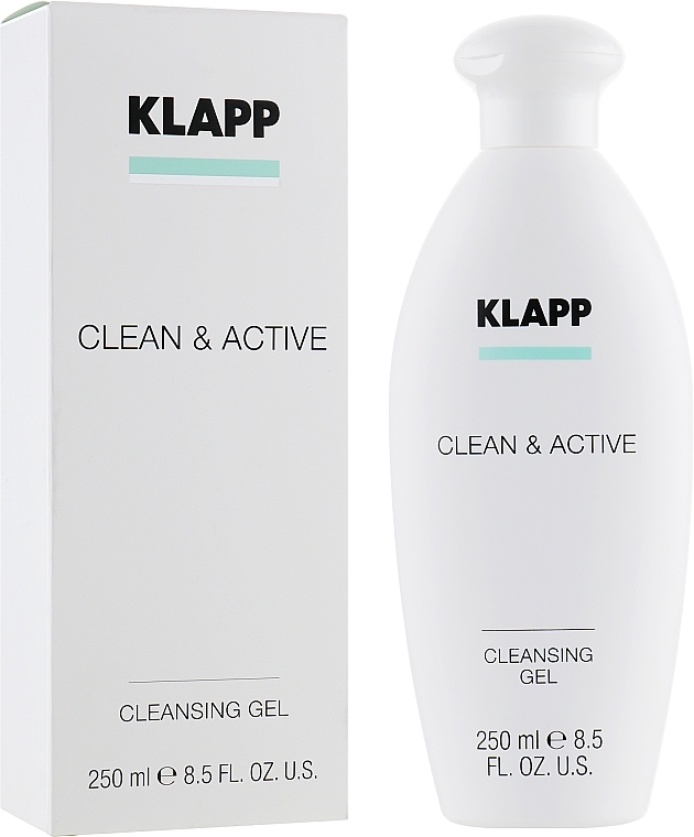 PRZECENA! Oczyszczający żel do twarzy - Klapp Clean & Active Cleansing Gel * — Zdjęcie N2