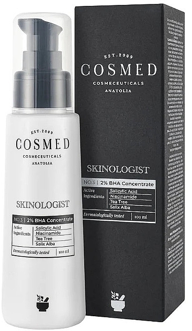 Koncentrat-serum do twarzy 2% BHA - Cosmed Skinologist 2% BHA Concentrate — Zdjęcie N2