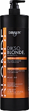Szampon przeciw pomarańczowym odcieniom do włosów blond - Dikson DiksoBlonde Anti-Orange Shampoo — фото N2