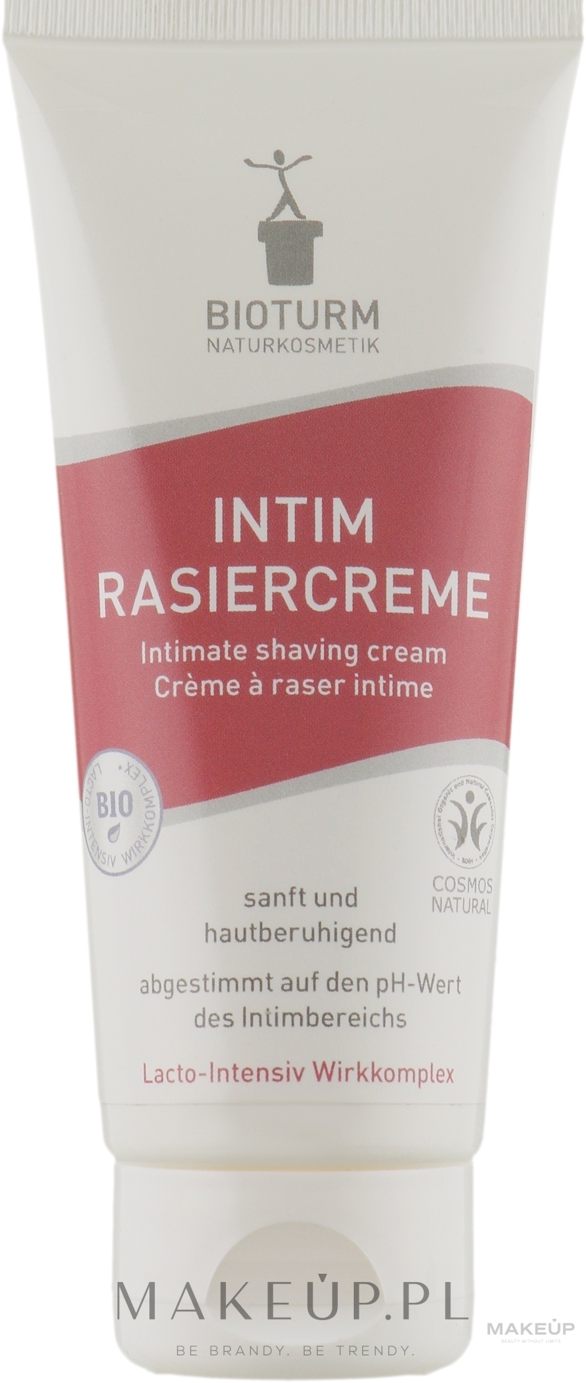 Krem do depilacji strefy bikini - Bioturm Intim Rasiercreme No.24 — Zdjęcie 100 ml